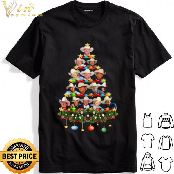 Alan Jackson as Christmas tree shirt 1