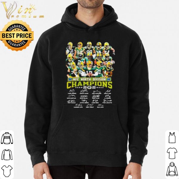 Nfc North Division Champions 2020 Signature shirt 3