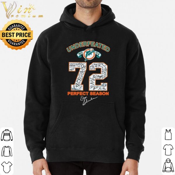 Undefeated 72 Perfect Season shirt 3