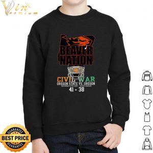 Beaver Nation Civil War Oregon State Vs Oregon shirt 4