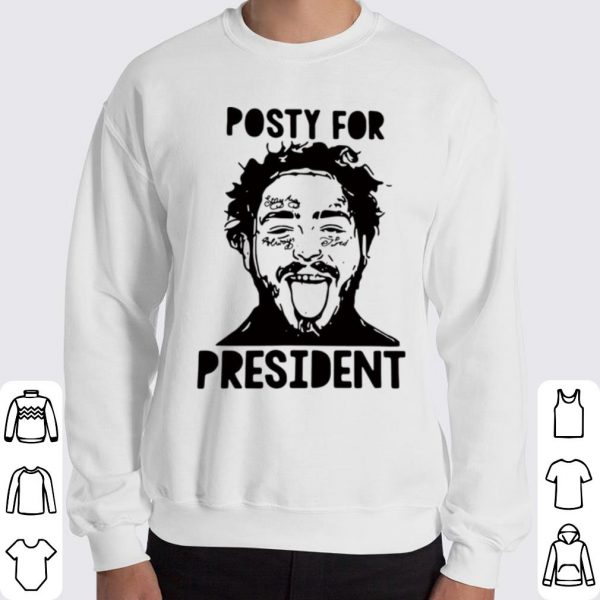 Post MalonePosty For President shirt 3