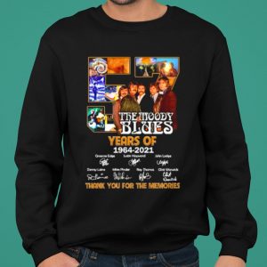 57 Years Of The Moody Blues Thank You For The Memories Signature shirt 4