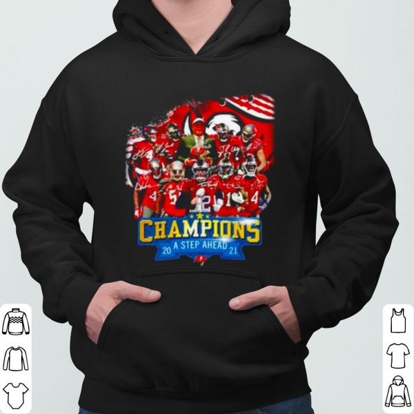 2021 Tampa Bay Buccaneers Super Bowl Champions A Step Ahead shirt 3