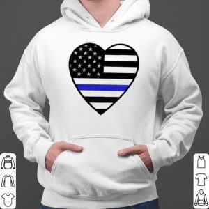 Heart Thin Blue Line shirt 5