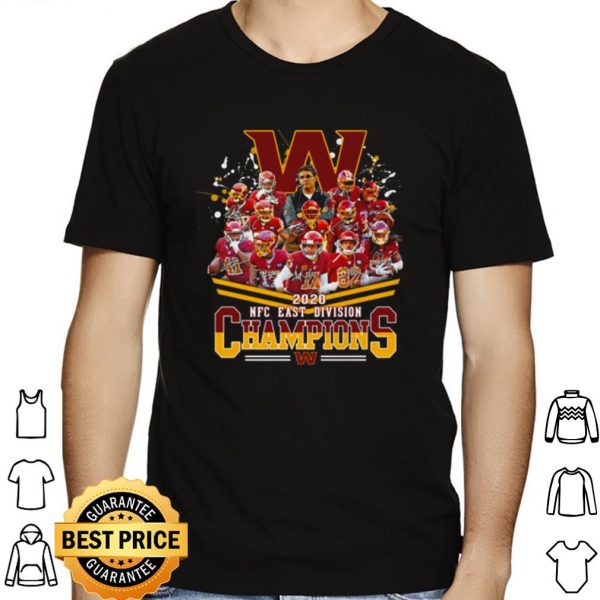 Washington football team 2020 NFC East Division Champions shirt 1