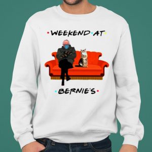 Bernie Sanders And Cat Weekend At Bernie's shirt 4