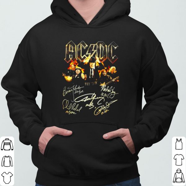 Signature Acdc Members shirt 3