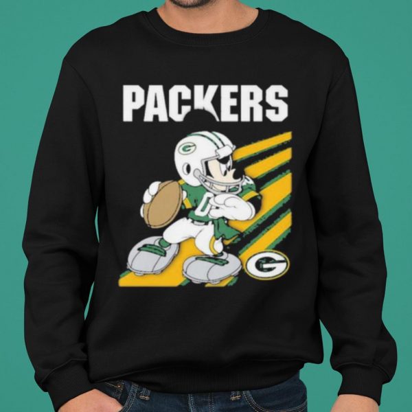 Green Bay Packers Mickey Mouse 2021 shirt 2