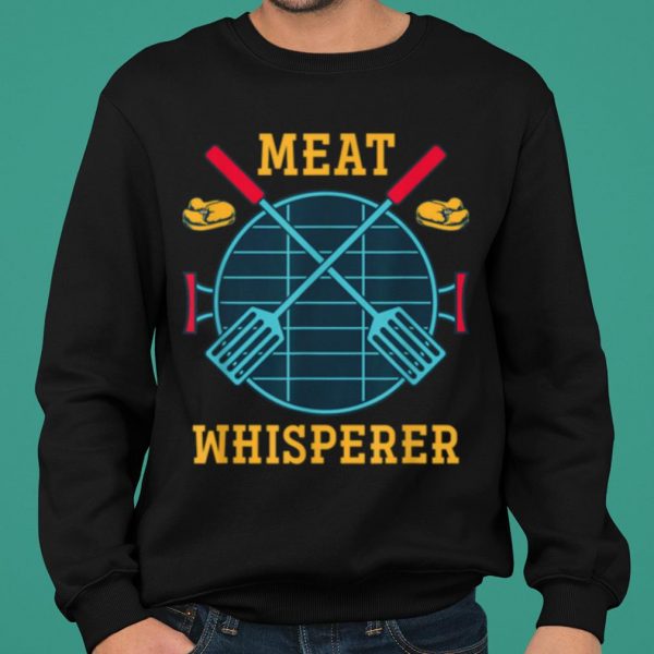 Meat Whisperer Smoked Meat Grilling BBQ Chef Barbecue shirt 2