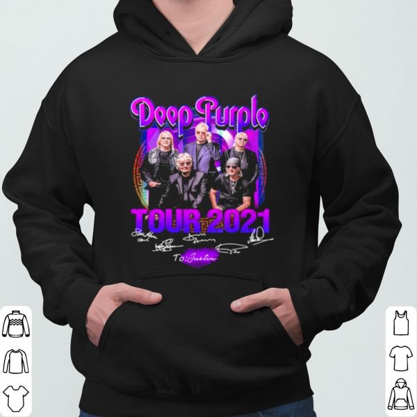 Deep Purple Tour 2021 signatures shirt 3