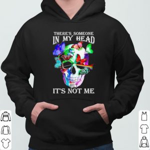 Dark Side Skull There's Someone In My Head But It's Not Me shirt 5