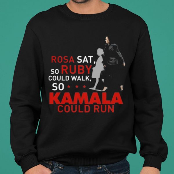 Kamala Harris Rosa Sat Ruby Walk First Female Vice President 2021 shirt 2