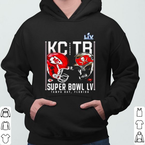 Kansas City Chiefs and Tampa Bay Buccaneers Super Bowl LV shirt 3