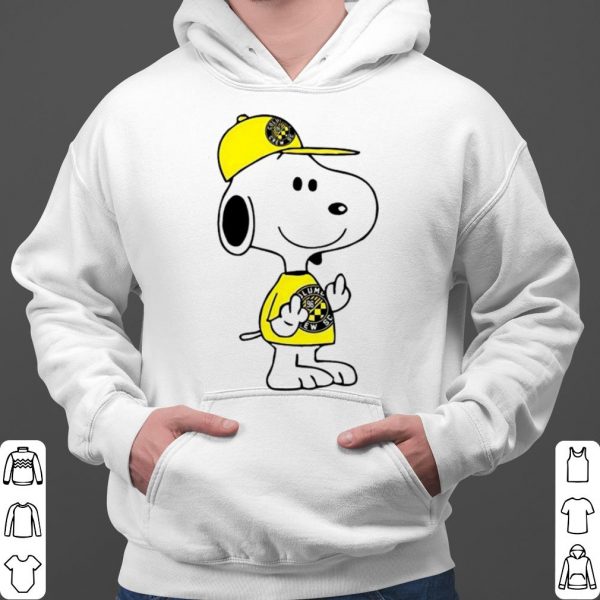 Snoopy Columbus Crew SC MLS Double Middle Fingers Fck You shirt 3