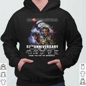 Ghostbusters 37th Anniversary Thank You For The Memories Signature shirt 5
