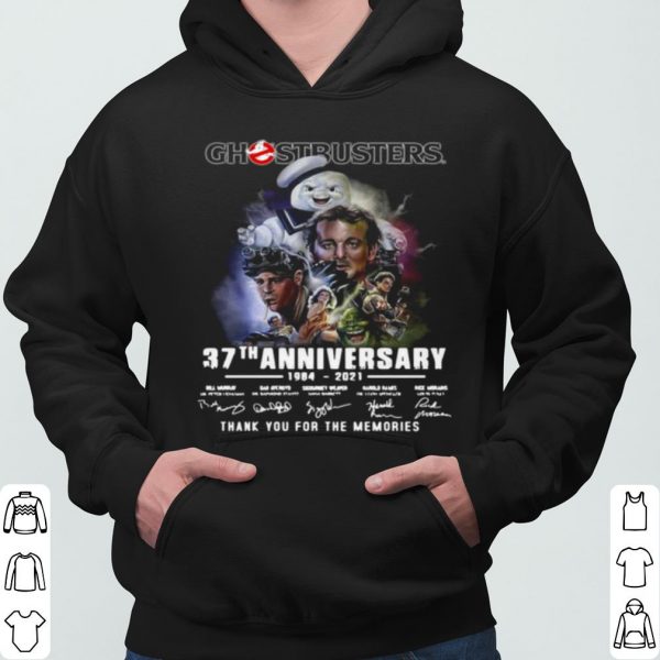 Ghostbusters 37th Anniversary Thank You For The Memories Signature shirt 3
