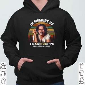 In Memory Of Frank Zappa December 04 1993 Vintage shirt 5