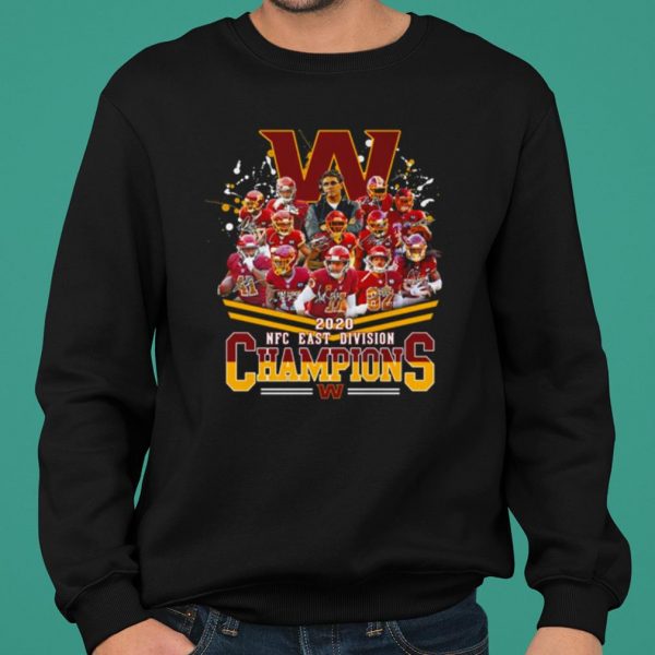 Washington football team 2020 NFC East Division Champions shirt 2