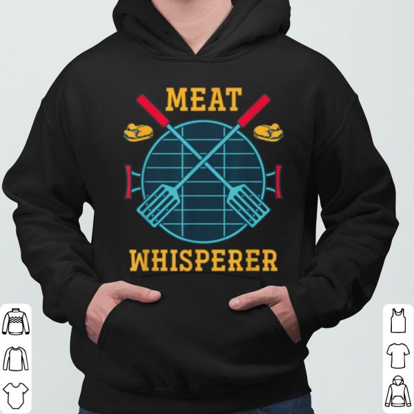 Meat Whisperer Smoked Meat Grilling BBQ Chef Barbecue shirt 3