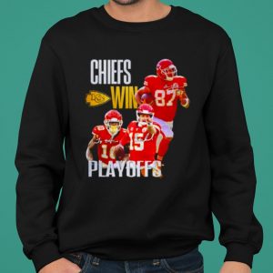 Kansas City Chiefs Win Playoffs Signatures shirt 4