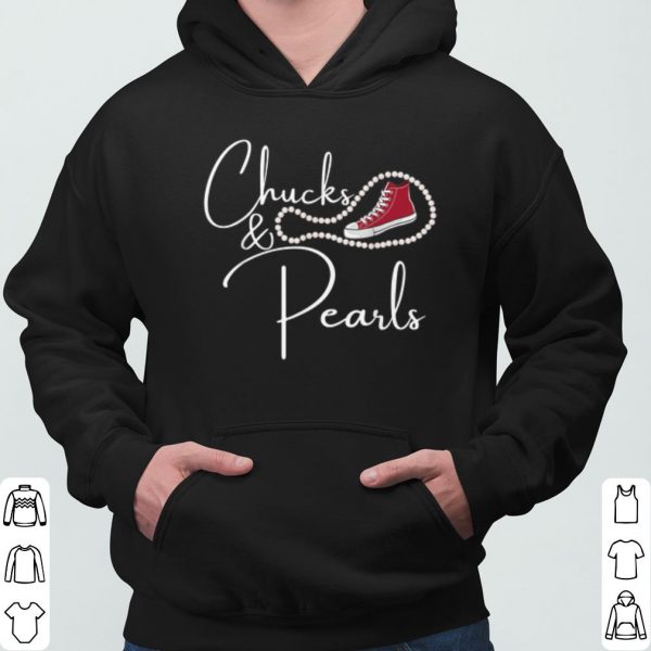 Chucks and Pearls AKA Black Girl shirt 3