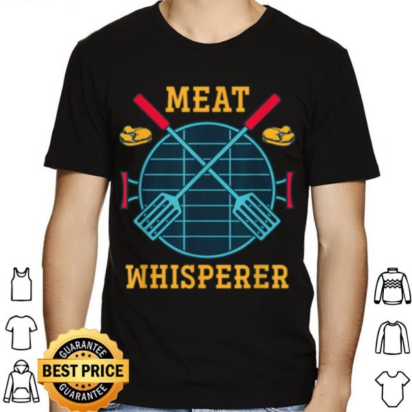 Meat Whisperer Smoked Meat Grilling BBQ Chef Barbecue shirt 1