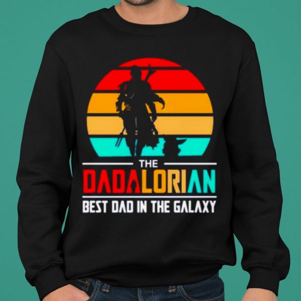 The Dadalorian Best Dad In The Galaxy Vintage shirt 2