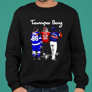 Tampa Bay Nikita Kucherov Tom Brady And Randy Arozarena Fiends Signature shirt 4