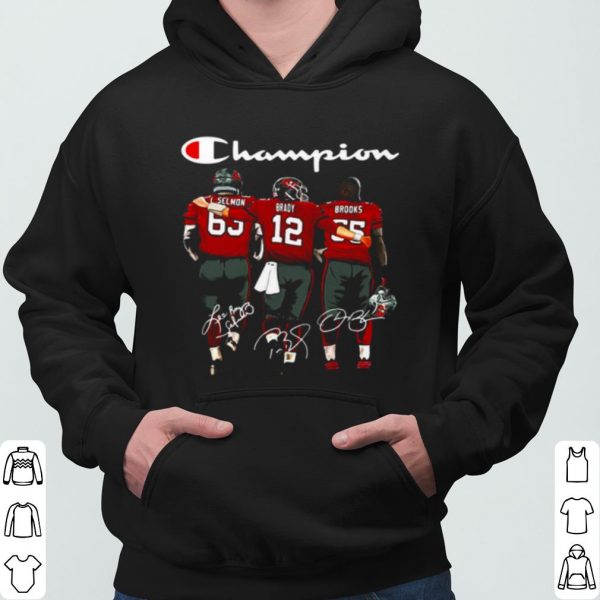 Champion Lee Roy Selmon Tom Brady Derrick Brooks Signatures shirt 3