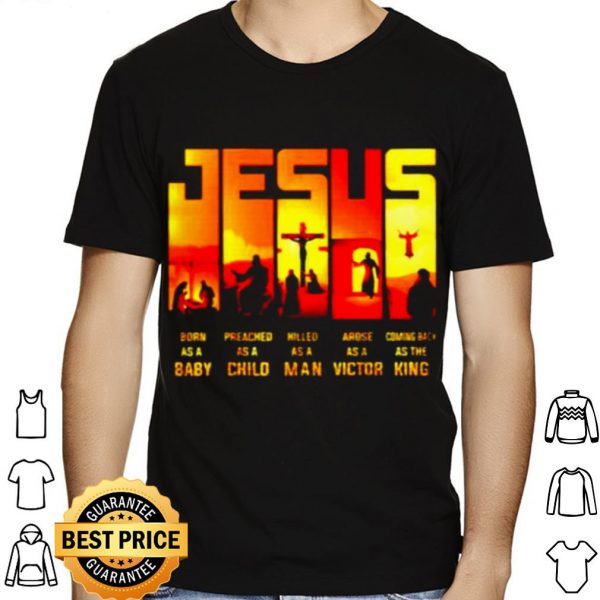 Jesus As Baby Child Man Victor King shirt 1