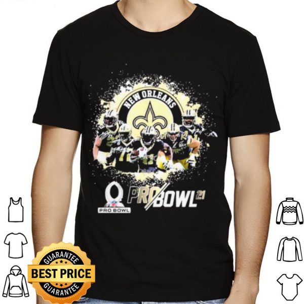 New Orleans Saints Signatures Football Team shirt 1