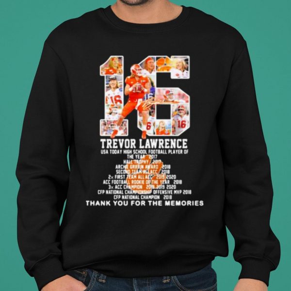 Trevor Lawrence Usa Today High School Football Player Of Year 2017 shirt 2