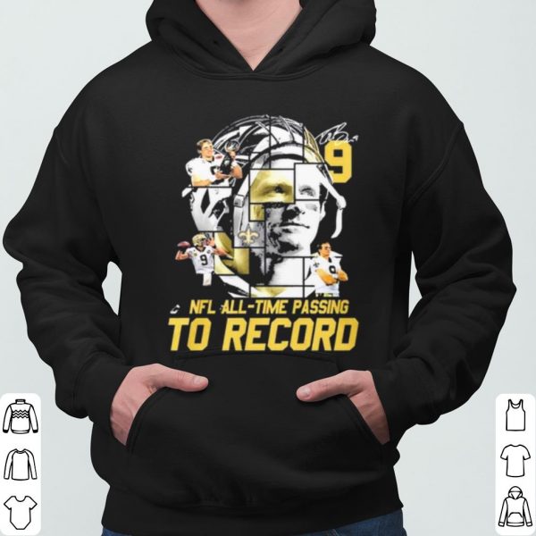 New Orleans Saints Nfl all time passing to record signature shirt 3