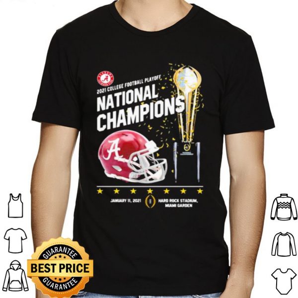 2021 College Football Playoff National Championship Victory shirt 1