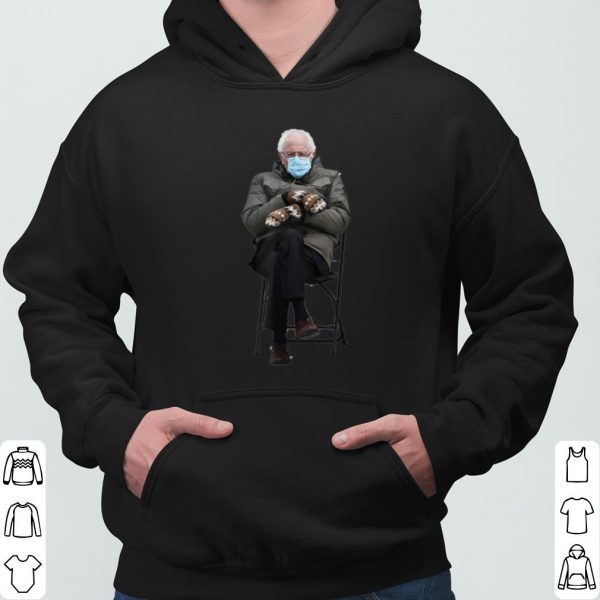 Bernie Sanders Mittens Sitting Inauguration shirt 3
