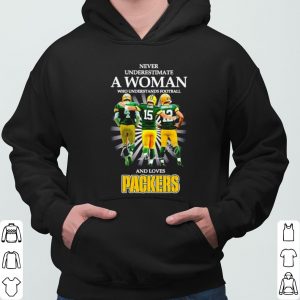 Never Underestimate A Woman Who Understands Football And Loves Packers shirt 5