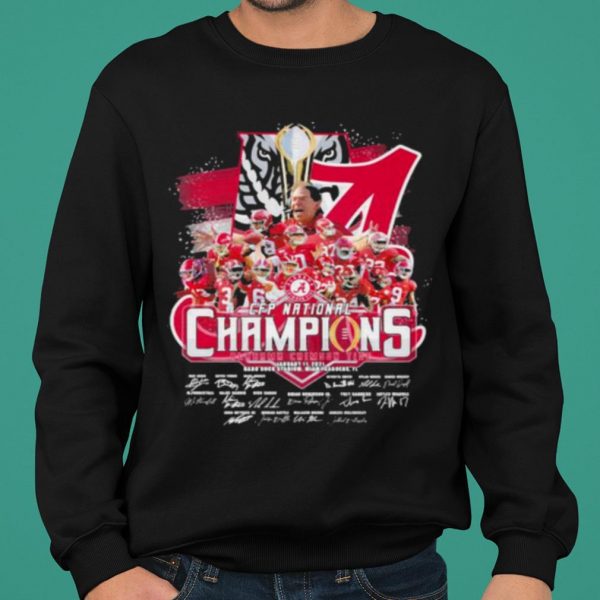 Cfp National Champions 2021 Alabama Team Football shirt 2