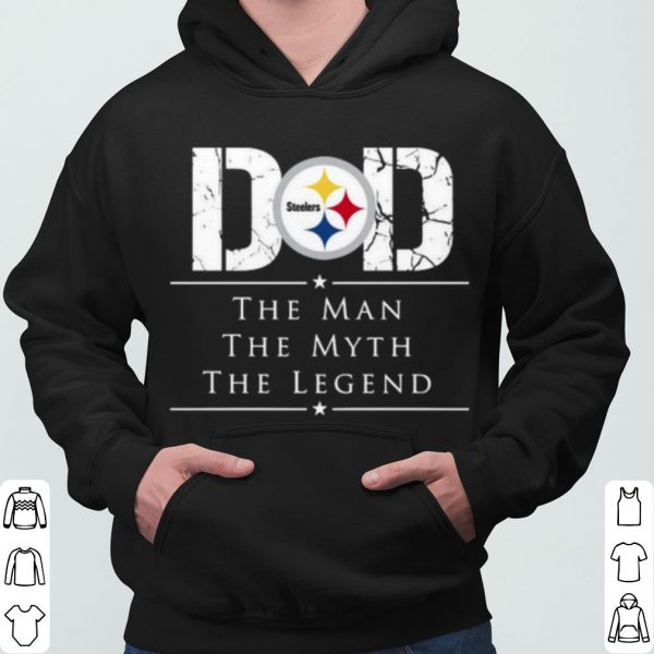 Dad Pittsburgh Steelers Football The Man The Myth The Legend shirt 3