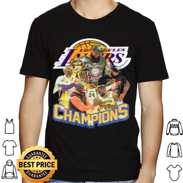Kobe Bryant And Lebron James Champions 2021 shirt 1