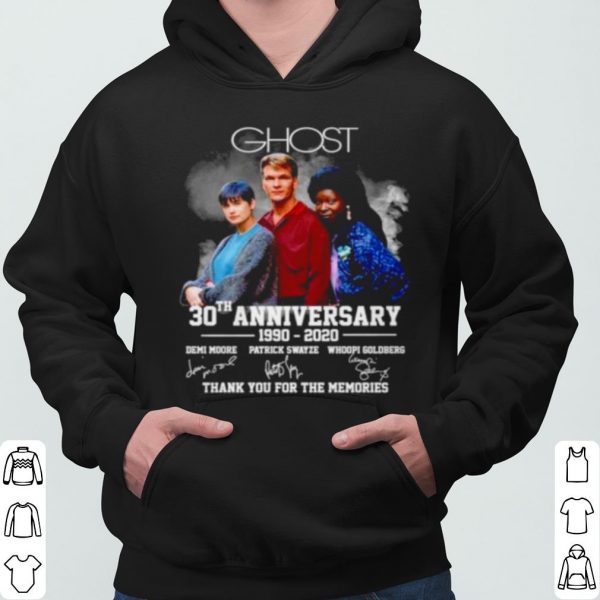 Ghost 30th Anniversary 1990 2020 Thank You For The Memories Signature shirt 3