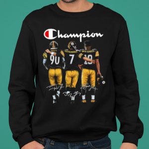 Champion Watt Roethlisberger and Smith Schuster Signatures shirt 4