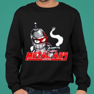 Metal Ass Bite My Shiny Solid shirt 4