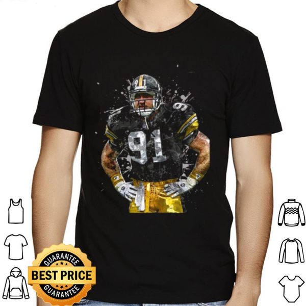 Pittsburgh Steelers Football Player 91 Nfl Playoffs shirt 1