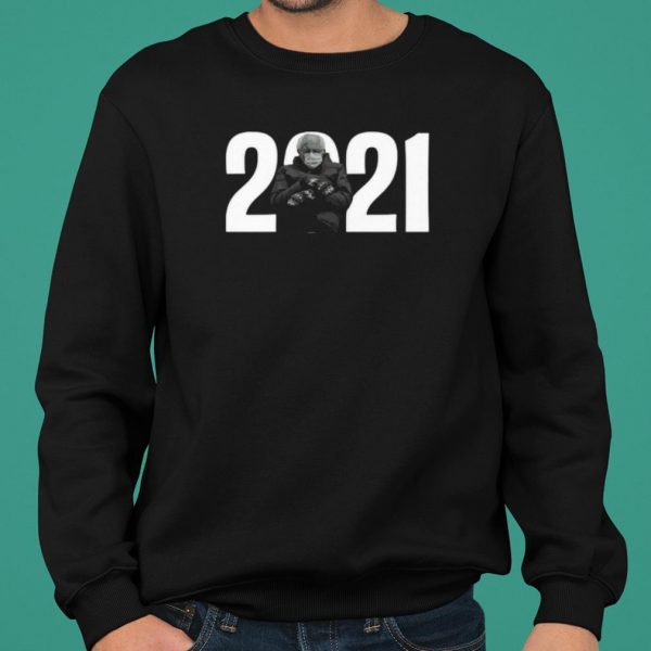 2021 Bernie Sanders Mittens Meme shirt 2