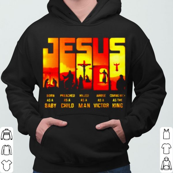 Jesus As Baby Child Man Victor King shirt 3