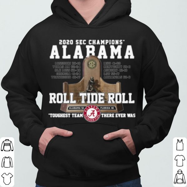 2020 Sec Championship Alabama Crimson Tide Roll Tide Roll shirt 3