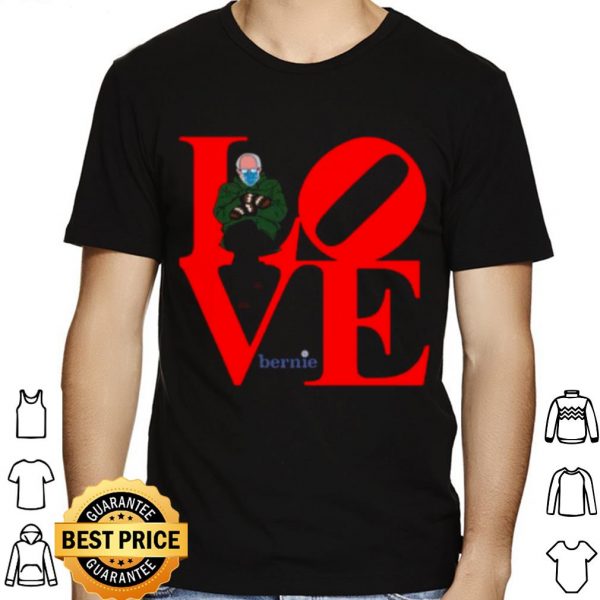 Love Bernie Sanders 2021 Inauguration Happy Valentine shirt 1