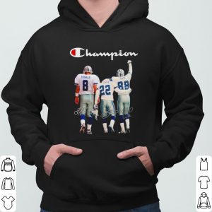 Dallas Cowboys Champions Aikman Smith Irvin Signature shirt 5