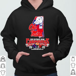 Old Miss 2021 Outback Bowl Champions Ole Miss Rebels 26 Indiana Hoosiers 20 shirt 5