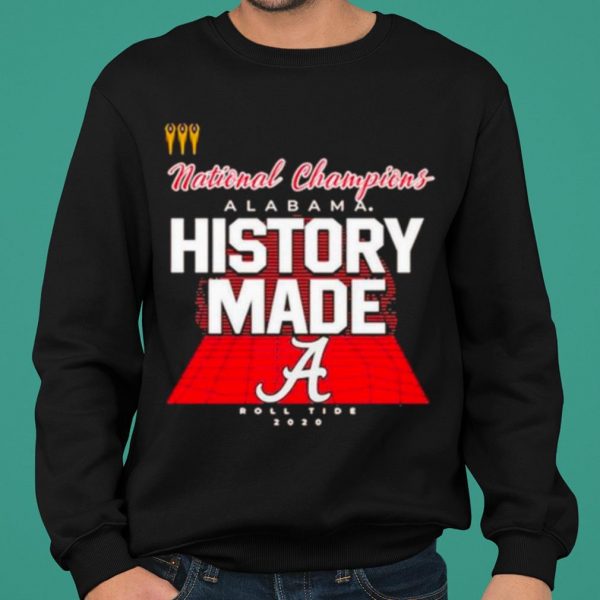 History Made Alabama 2021 National Championship shirt 2